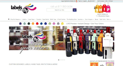 Desktop Screenshot of labelsonthefly.com